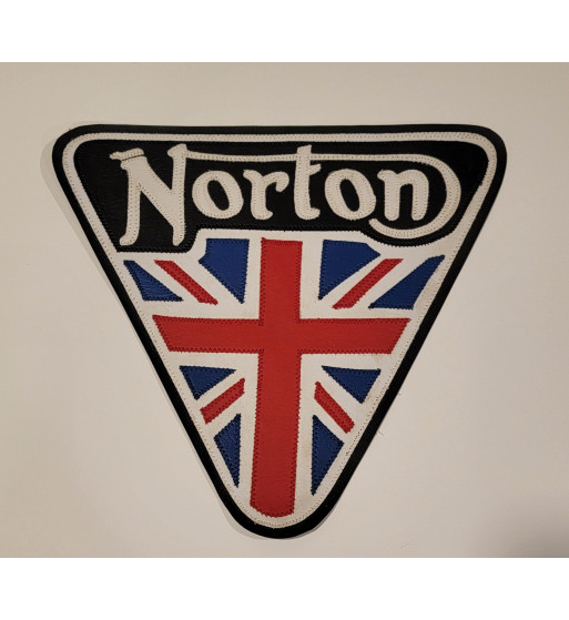 Norton union jack patent plate 11 inch Norton union jack patent plate 11 inch