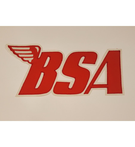 BSA logo back patch 14 inch