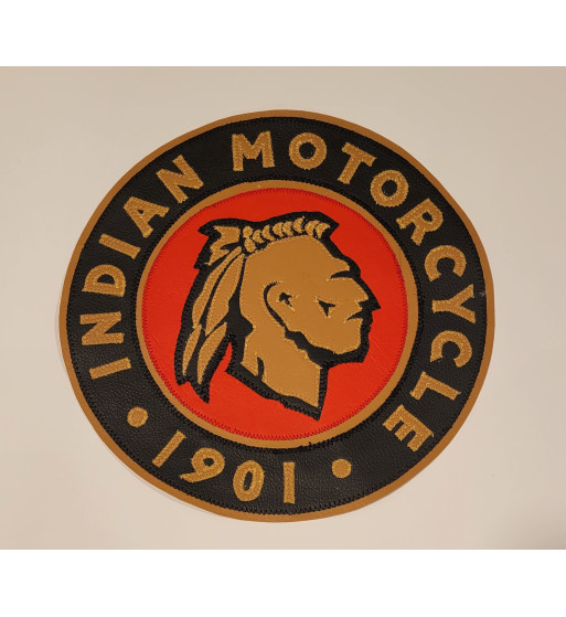 Indian warrior back patch 9.5 inch