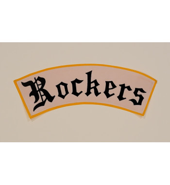 Rockers banner back patch 13 inch