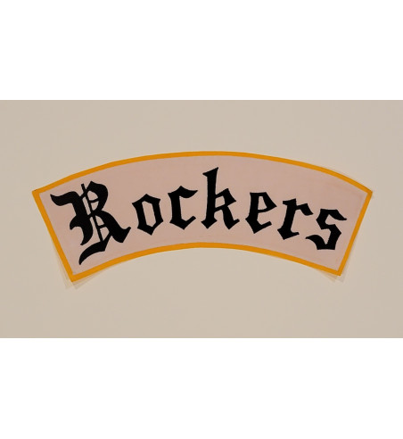 Rockers banner back patch 13 inch