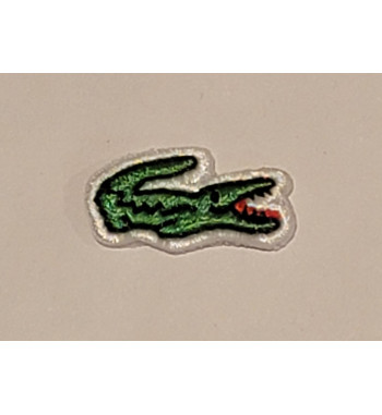 Lacoste gator patches 1 inch 5 pieces