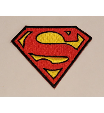 Superman logo patch 2.75 inch