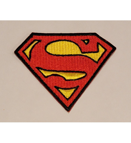Superman logo patch 2.75 inch