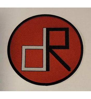 drastically Reduced round logo patch 3.75 inch