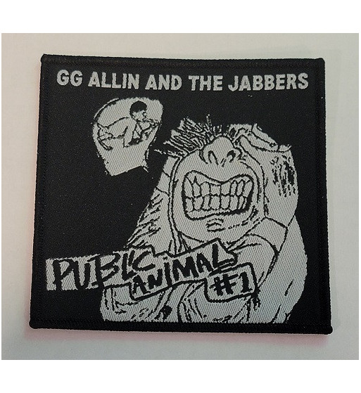 GG Allin Public Animal patch 3.75 inch