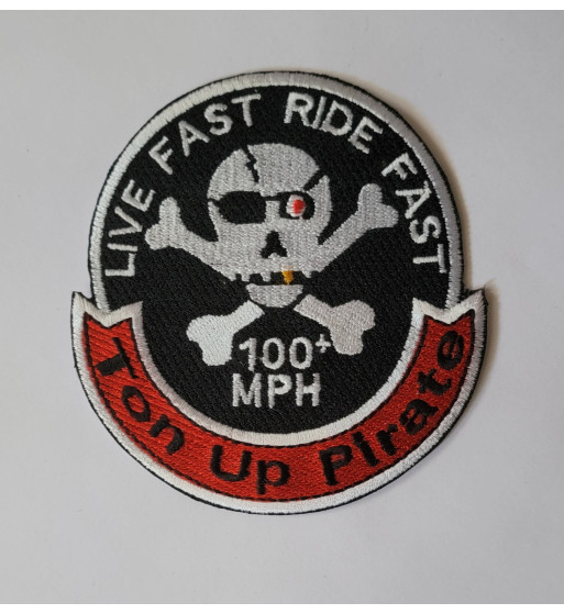 Ton Up Pirate 4 inch