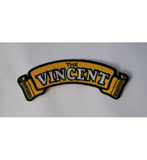 Vincent banner patch 5 inch