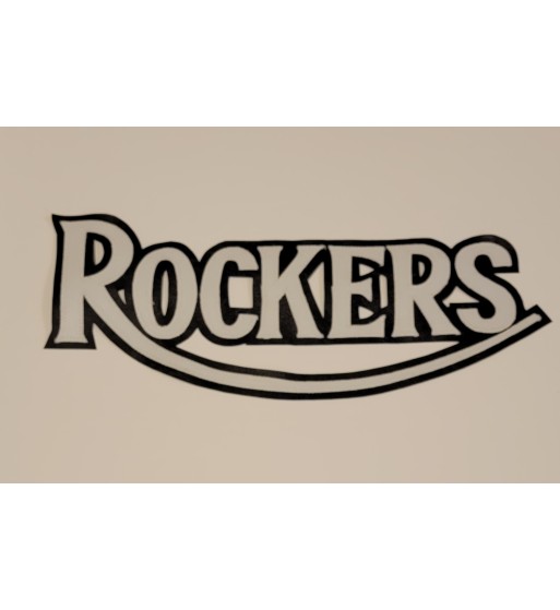 Rockers logo back patch 13 inch