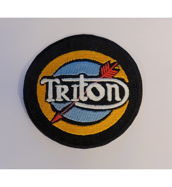 Triton 3 inch 100% embroidered patch