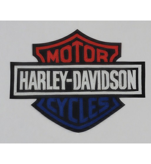 Harley Davidson rwb shield patch 10 inch
