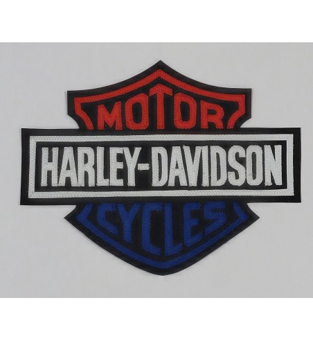 Harley Davidson rwb shield patch 10 inch