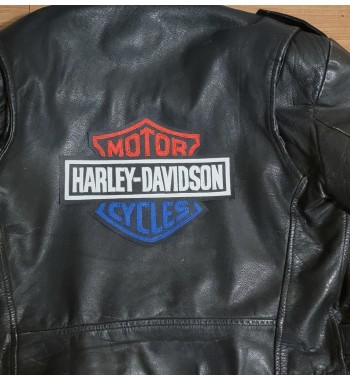 Harley Davidson rwb shield patch 10 inch