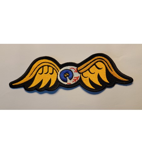 Von Dutch gold flying eyeball 9.5 inch