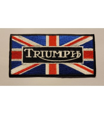 Triumph flag patch 4 inch