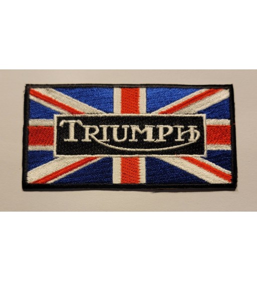 Triumph flag patch 4 inch