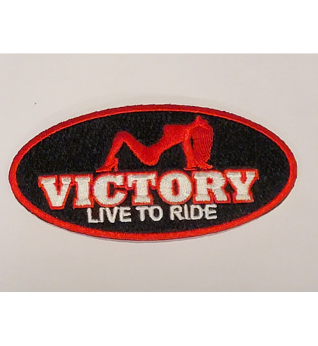 Victory exotic oval patch 4 inch