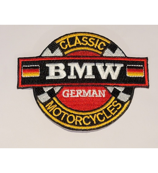 BMW Classic German Motorcycles 3 inch patch