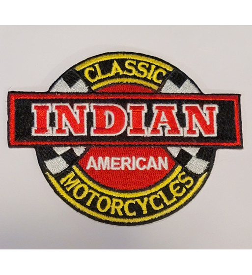 Indian Classic American Motorcycles 3 inch patch Indian Classic American Motorcycles 3 inch patch