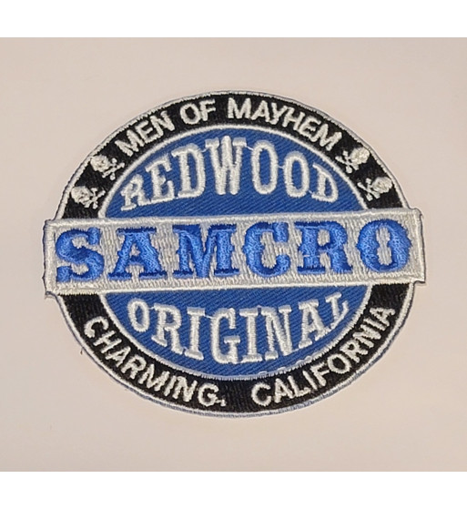 Sons of Anarchy SAMCRO 3 inch patch Sons of Anarchy SAMCRO 3 inch patch