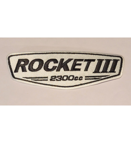 Rocket III black/white 6 inch
