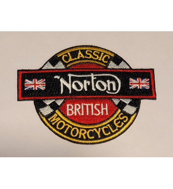 Norton Classic Britsh Motorcycles patch 3 inch