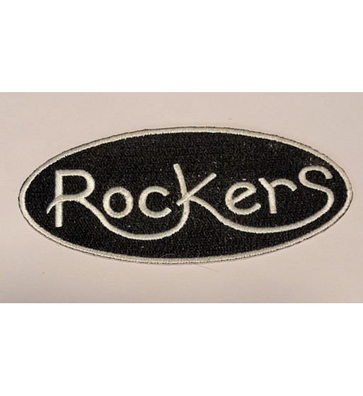 Rockers oval patch 4 inch
