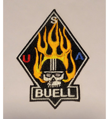 Buell diamond patch 4 inch