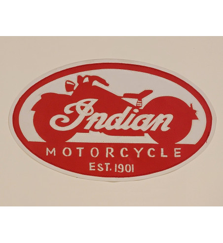 Indian oval back patch 13 inch